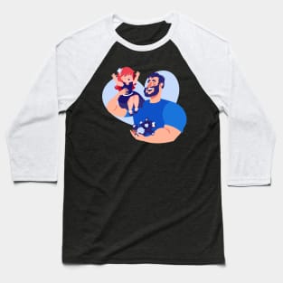 father and daughter Baseball T-Shirt